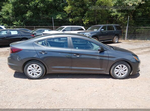 5NPD74LF2LH612129 2020 HYUNDAI ELANTRA Gray უკანა სალონის ხედი