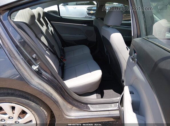 5NPD74LF2LH612129 2020 HYUNDAI ELANTRA Gray VIN კოდის სტიკერის ხედი