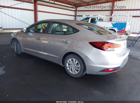5NPD74LF2LH612146 2020 HYUNDAI ELANTRA Silver უკანა მარცხენა