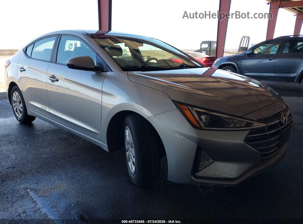 5NPD74LF2LH612146 2020 HYUNDAI ELANTRA Silver წინა ხედი