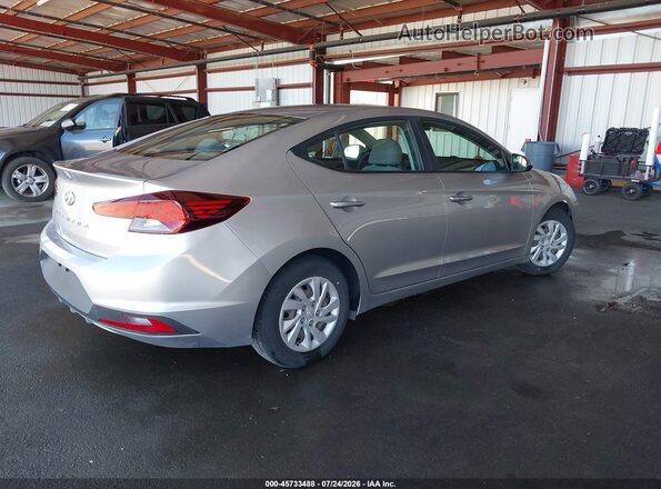 5NPD74LF2LH612146 2020 HYUNDAI ELANTRA Silver უკანა მარჯვენა