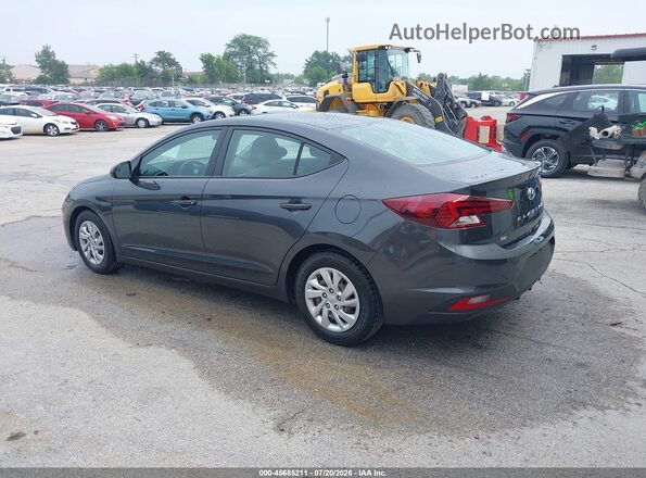 5NPD74LF2LH613331 2020 HYUNDAI ELANTRA Gray Հետևի ձախ