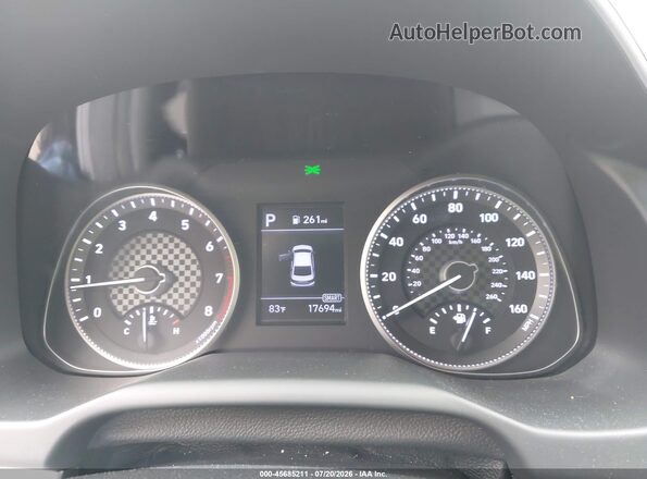 5NPD74LF2LH613331 2020 HYUNDAI ELANTRA Gray Հետևի նստատեղերի տեսք