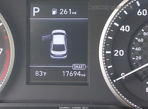 5NPD74LF2LH613331 2020 HYUNDAI ELANTRA Gray 