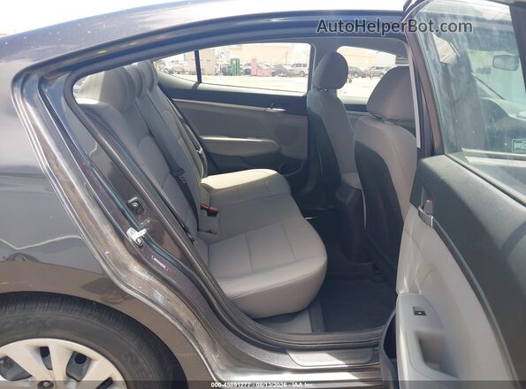 5NPD74LF2LH613345 2020 HYUNDAI ELANTRA Gray VIN კოდის სტიკერის ხედი