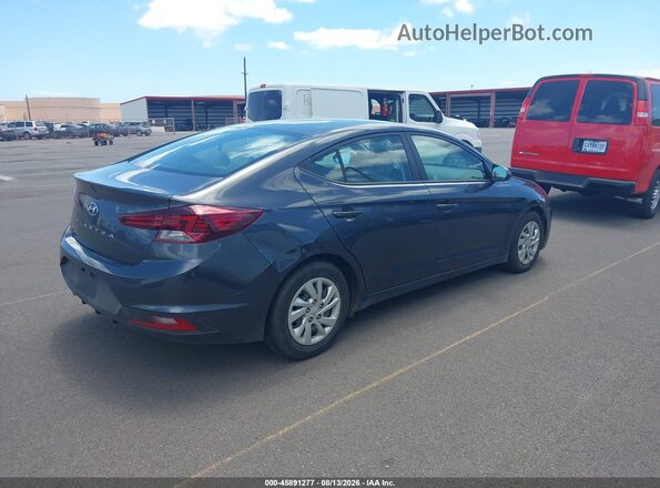 5NPD74LF2LH613345 2020 HYUNDAI ELANTRA Gray უკანა მარჯვენა