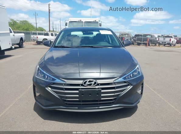 5NPD74LF2LH613345 2020 HYUNDAI ELANTRA Gray 