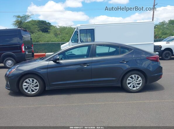 5NPD74LF2LH613345 2020 HYUNDAI ELANTRA Gray 