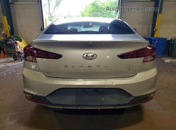 5NPD74LF2LH615175 2020 HYUNDAI ELANTRA Silver Widok z tyłu