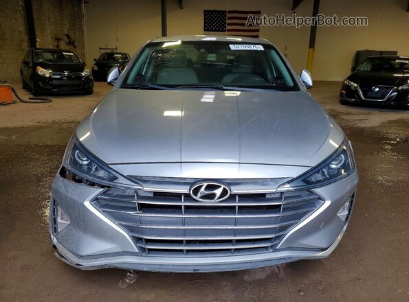 5NPD74LF2LH615175 2020 HYUNDAI ELANTRA Silver Widok z przodu