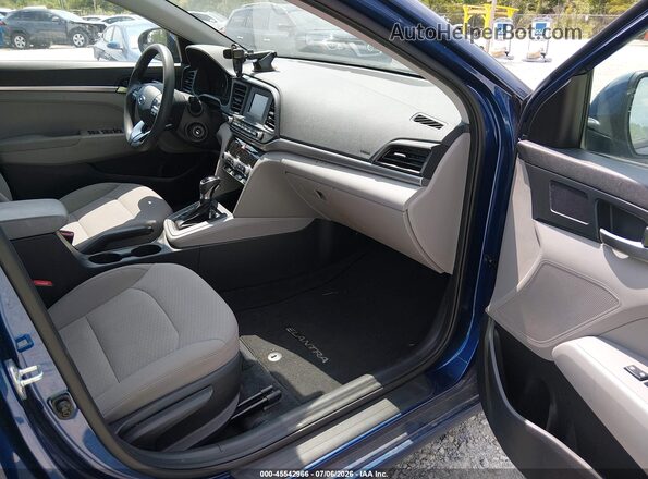 5NPD74LF2LH615855 2020 HYUNDAI ELANTRA Blue Սալոնի դիմացի տեսք