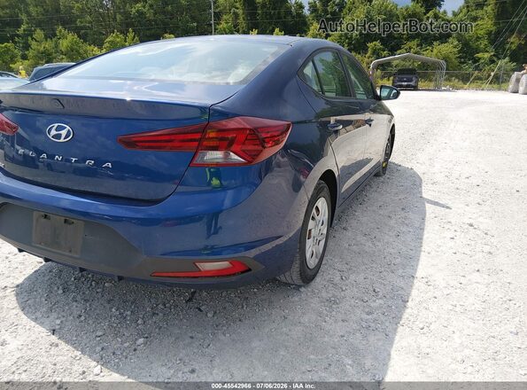 5NPD74LF2LH615855 2020 HYUNDAI ELANTRA Blue Հետևի աջ