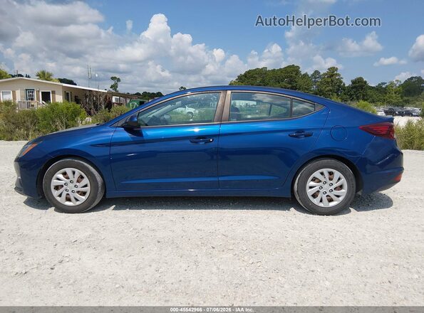 5NPD74LF2LH615855 2020 HYUNDAI ELANTRA Blue 