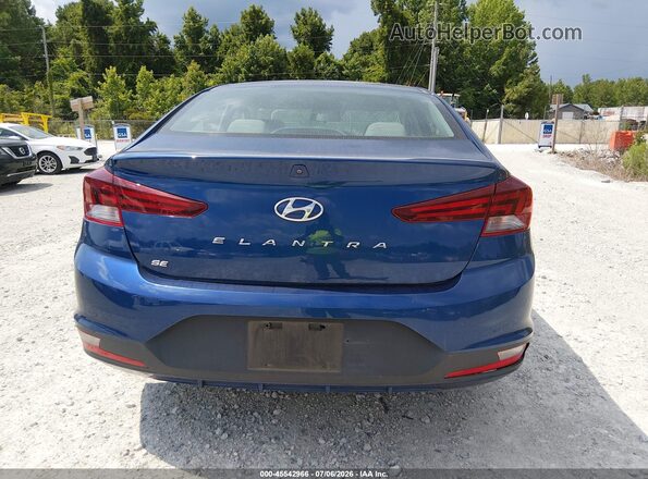 5NPD74LF2LH615855 2020 HYUNDAI ELANTRA Blue 