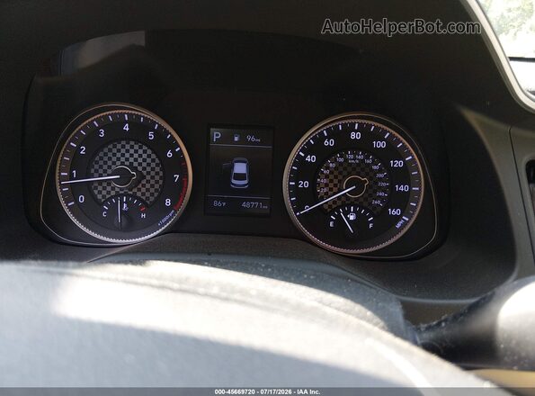 5NPD74LF2LH618013 2020 HYUNDAI ELANTRA Black Հետևի նստատեղերի տեսք