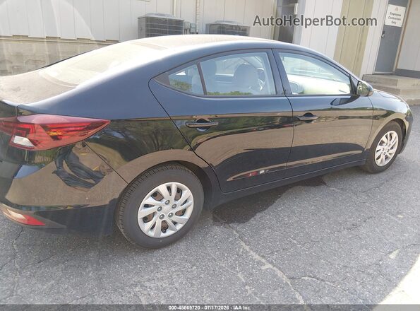 5NPD74LF2LH618013 2020 HYUNDAI ELANTRA Black Հետևի աջ