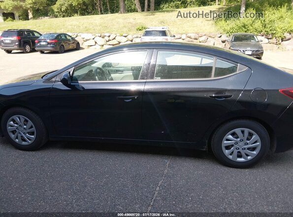 5NPD74LF2LH618013 2020 HYUNDAI ELANTRA Black Սալոնի 360 աստիճան տեսք