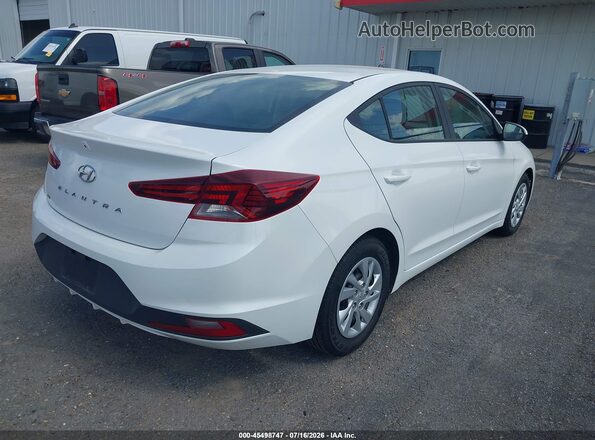 5NPD74LF2LH618142 2020 HYUNDAI ELANTRA White Հետևի աջ