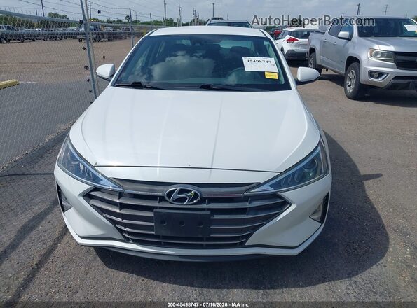 5NPD74LF2LH618142 2020 HYUNDAI ELANTRA White Դիմացի տեսք
