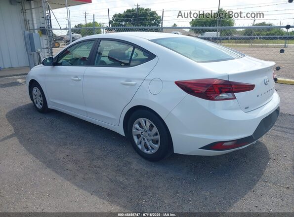 5NPD74LF2LH618142 2020 HYUNDAI ELANTRA White Հետևի ձախ