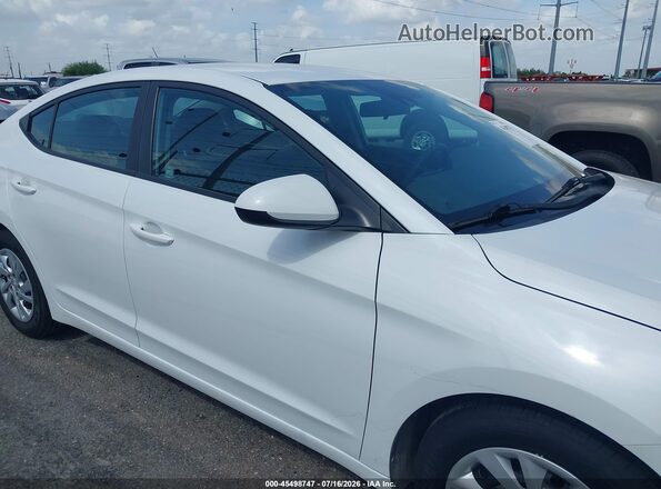 5NPD74LF2LH618142 2020 HYUNDAI ELANTRA White Սալոնի հետևի տեսք
