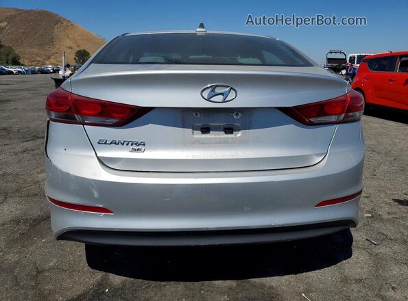 5NPD74LF3HH098024 2017 HYUNDAI ELANTRA Silver Widok z tyłu