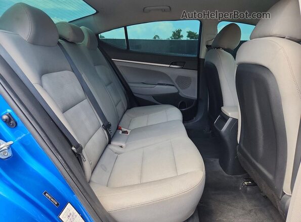 5NPD74LF3HH125769 2017 HYUNDAI ELANTRA Blue Vista de los asientos traseros