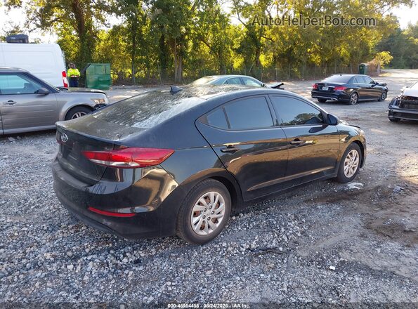 5NPD74LF3HH126419 2017 HYUNDAI ELANTRA Black Задня права чверть