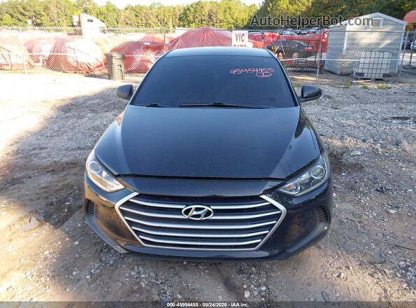 5NPD74LF3HH126419 2017 HYUNDAI ELANTRA Black Вид спереду