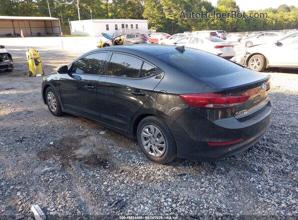 5NPD74LF3HH126419 2017 HYUNDAI ELANTRA Black Задня ліва чверть