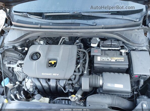 5NPD74LF3HH126419 2017 HYUNDAI ELANTRA Black Вид ззаду