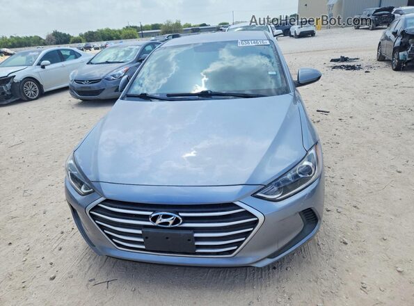 5NPD74LF3HH127313 2017 HYUNDAI ELANTRA Серебряный Вид спереди