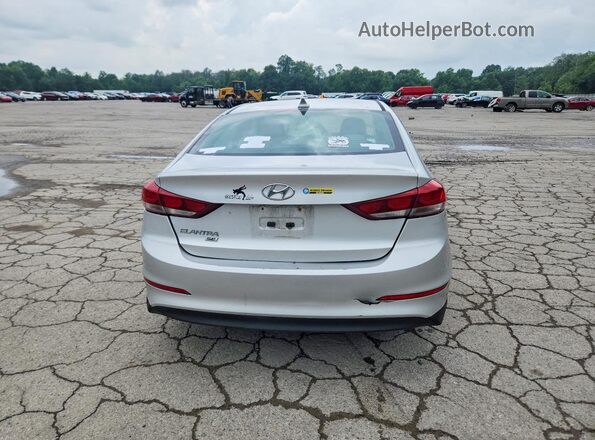 5NPD74LF3HH172588 2017 HYUNDAI ELANTRA Silver უკანა ხედი