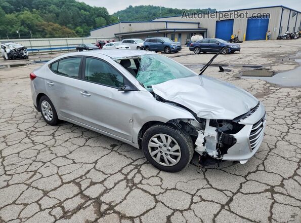 5NPD74LF3HH172588 2017 HYUNDAI ELANTRA Silver წინა მარჯვენა