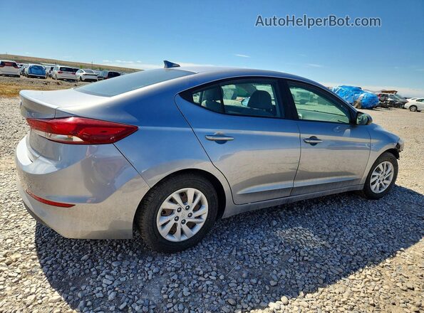 5NPD74LF3HH190248 2017 HYUNDAI ELANTRA Gray Rear right