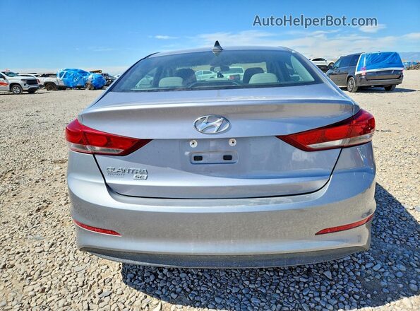 5NPD74LF3HH190248 2017 HYUNDAI ELANTRA Gray Rear view
