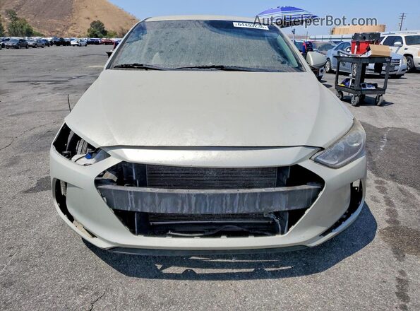 5NPD74LF3HH190329 2017 HYUNDAI ELANTRA Beige Vista frontal