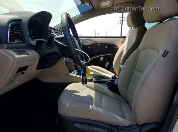 5NPD74LF3HH190329 2017 HYUNDAI ELANTRA Beige Vista interior delantera