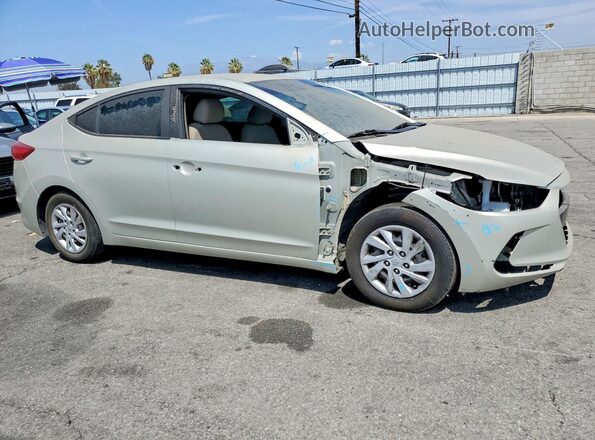 5NPD74LF3HH190329 2017 HYUNDAI ELANTRA Beige Delantero derecho