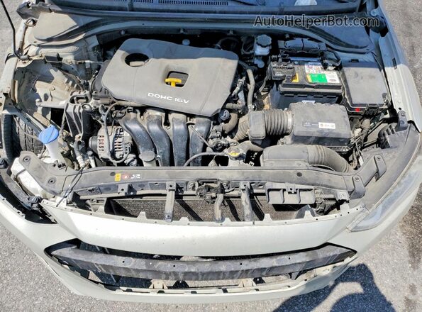 5NPD74LF3HH190329 2017 HYUNDAI ELANTRA Beige Vista interior trasera