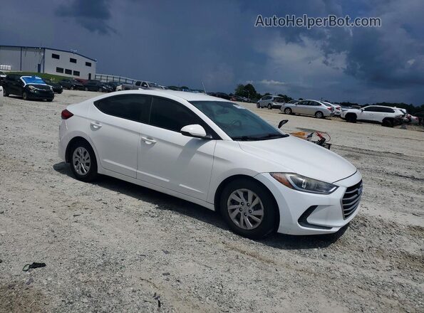 5NPD74LF3HH194459 2017 HYUNDAI ELANTRA White Передня права чверть