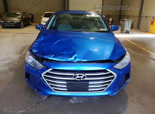 5NPD74LF3HH200194 2017 HYUNDAI ELANTRA Синий Вид спереди