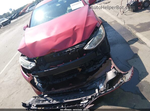 5NPD74LF3HH201300 2017 HYUNDAI ELANTRA Red Դիմացի տեսք