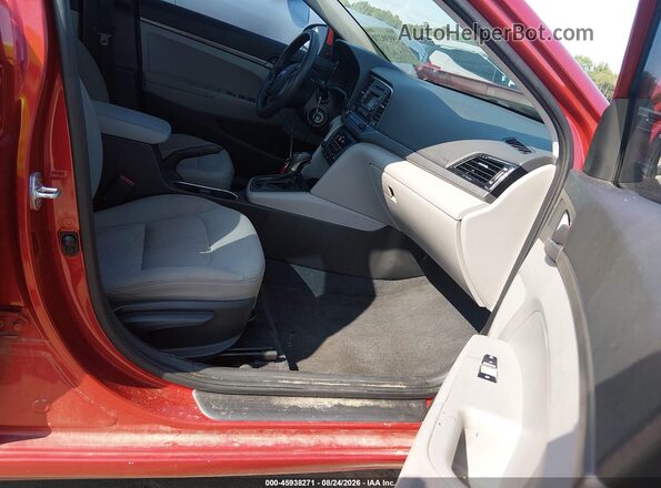 5NPD74LF3HH201300 2017 HYUNDAI ELANTRA Red Սալոնի դիմացի տեսք
