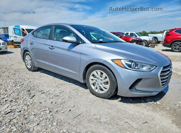 5NPD74LF3HH208246 2017 HYUNDAI ELANTRA Серый Передняя правая четверть