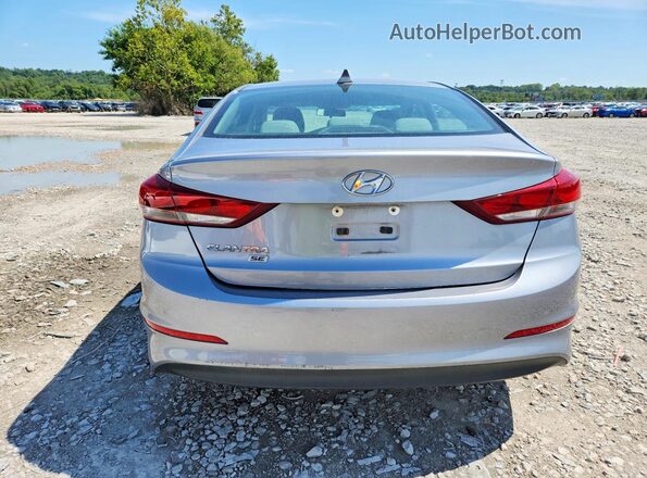 5NPD74LF3HH208246 2017 HYUNDAI ELANTRA Серый Вид сзади
