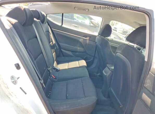 5NPD74LF3JH234836 2018 HYUNDAI ELANTRA Белый Вид задних сидений