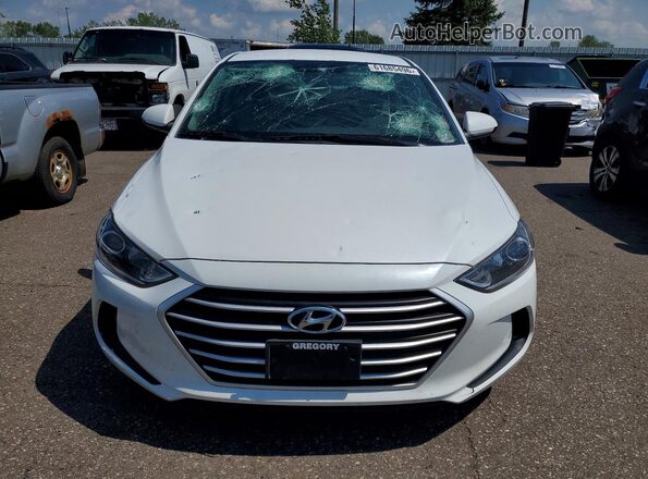 5NPD74LF3JH234836 2018 HYUNDAI ELANTRA Белый Вид спереди