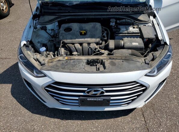 5NPD74LF3JH234836 2018 HYUNDAI ELANTRA Белый Вид задней части салона