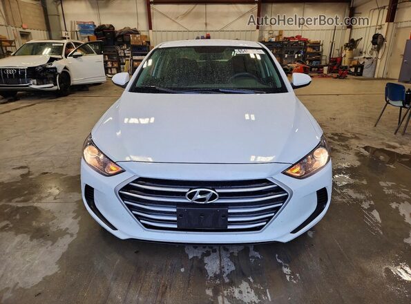 5NPD74LF3JH236666 2018 HYUNDAI ELANTRA White Front view